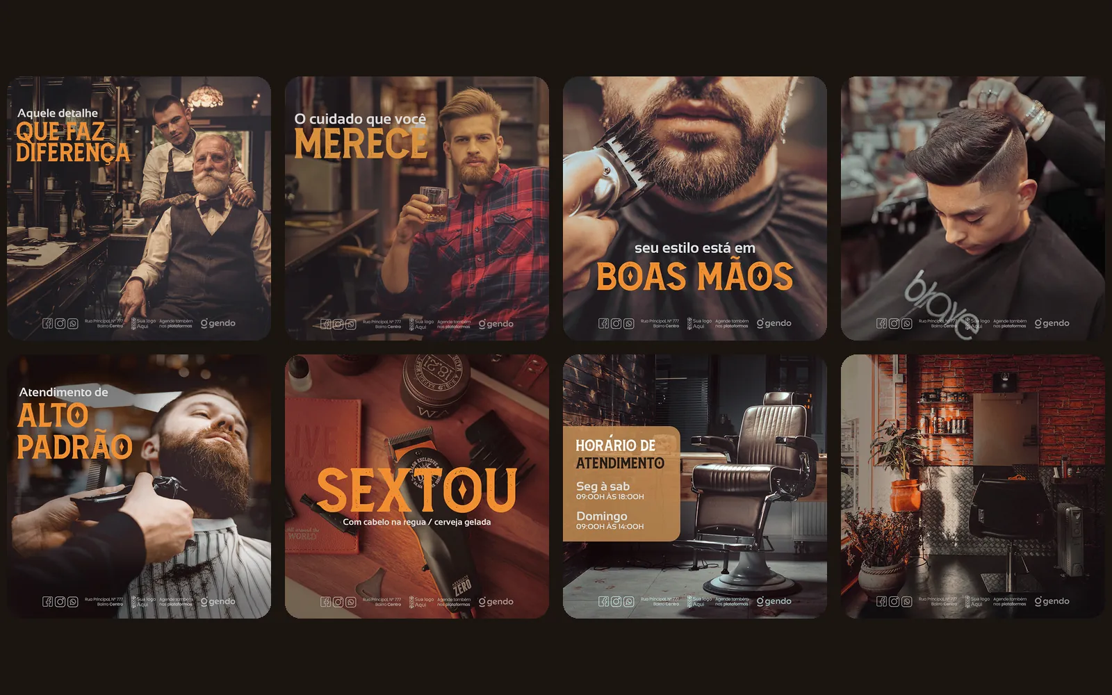 Projeto Barbearia: campanhas