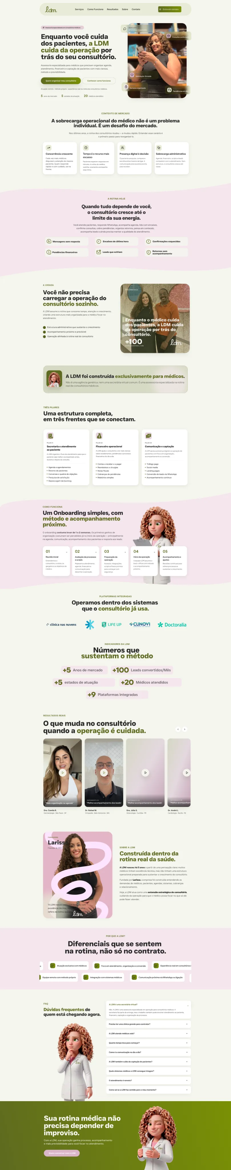 LDM: Home — Da marca pessoal para a marca institucional